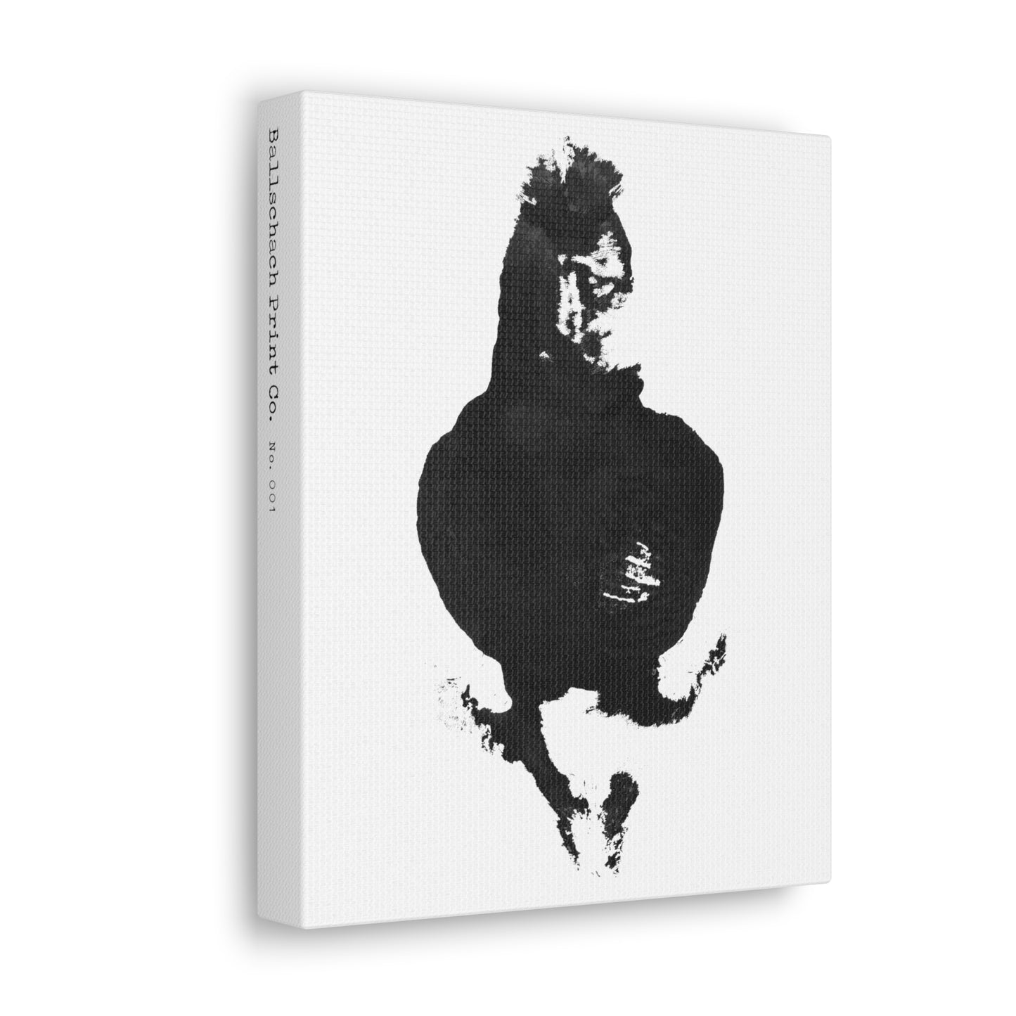 No. 001 Canvas Wrap Wall Print Desk Art