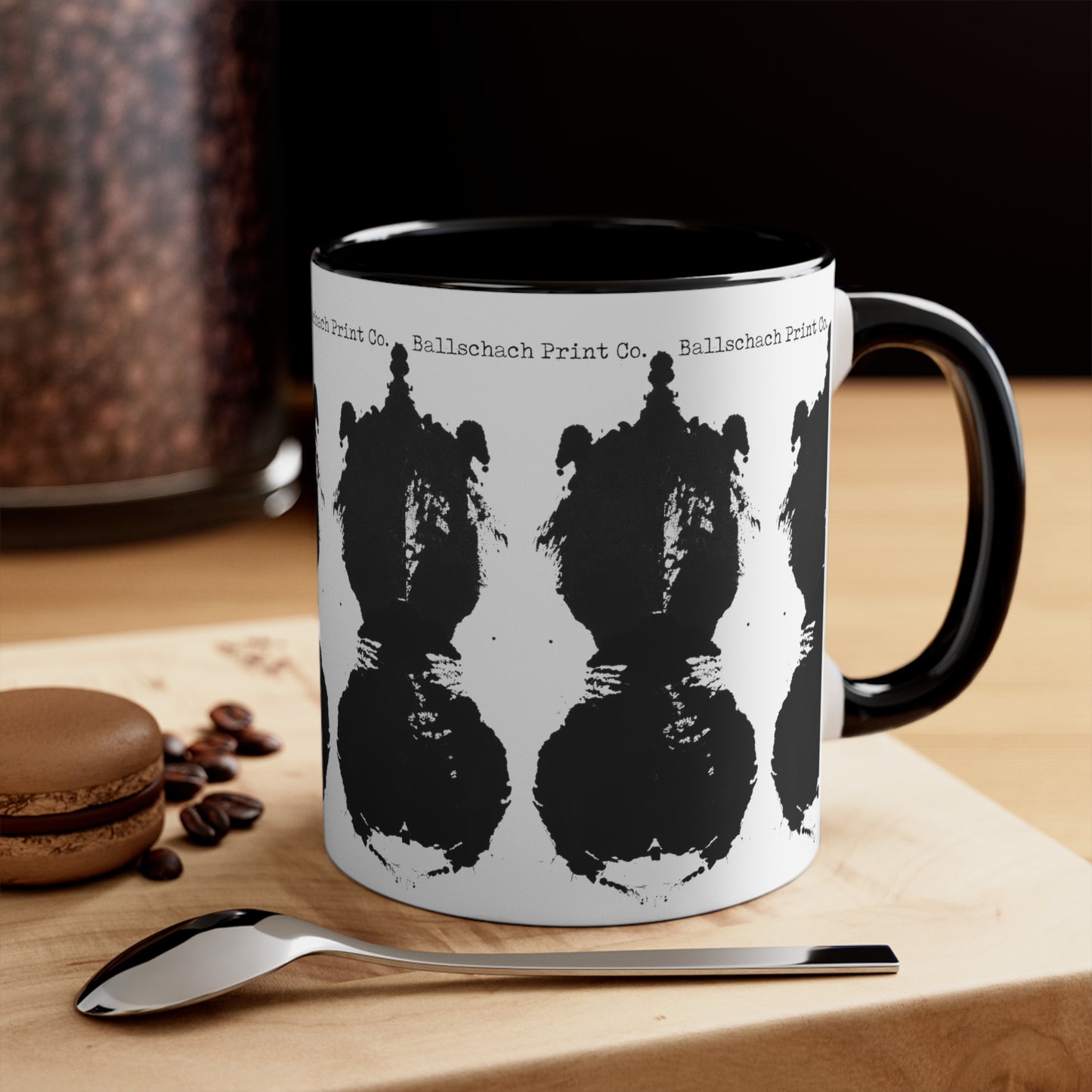 Mind Blown Rorschach Inkblot Coffee Mug
