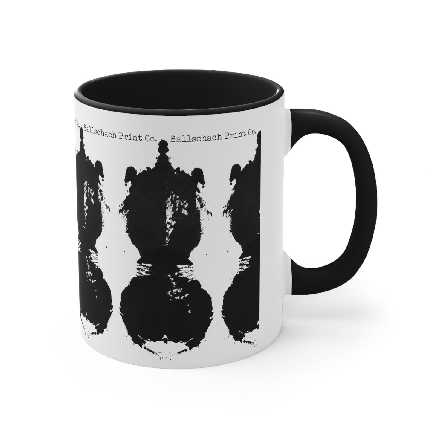 Mind Blown Rorschach Inkblot Coffee Mug
