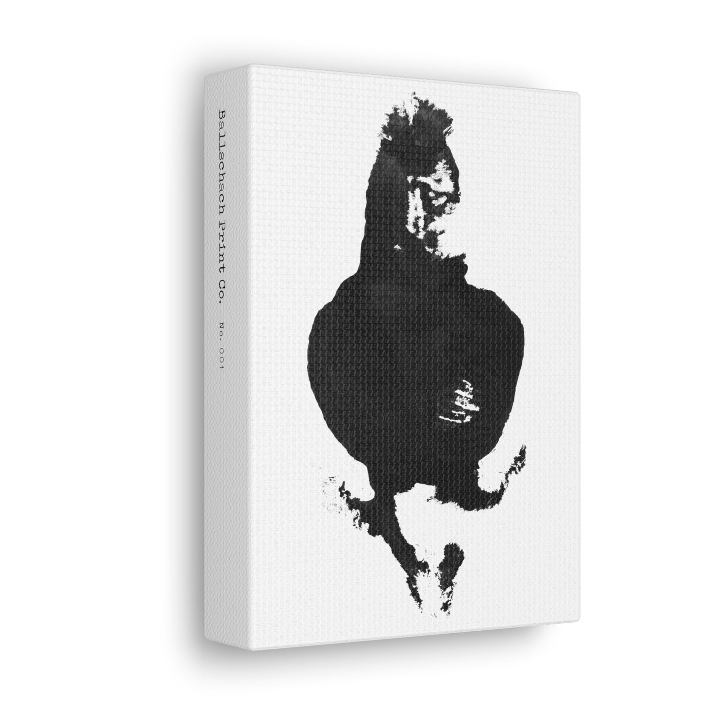 No. 001 Canvas Wrap Wall Print Desk Art