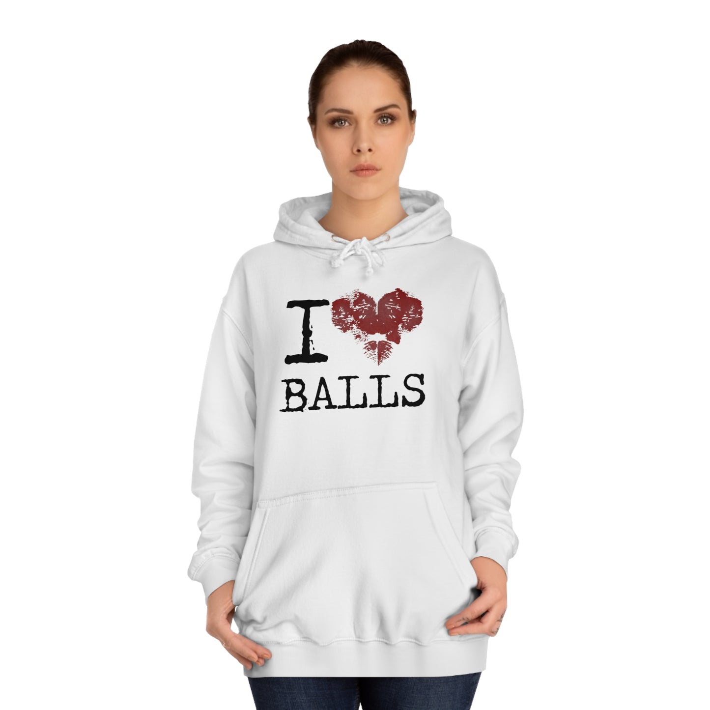 I Love Balls Unisex Pullover Hoodie