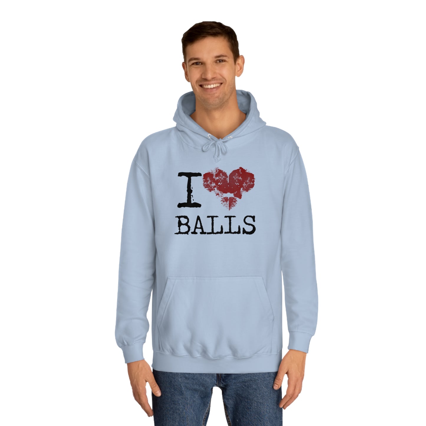 I Love Balls Unisex Pullover Hoodie