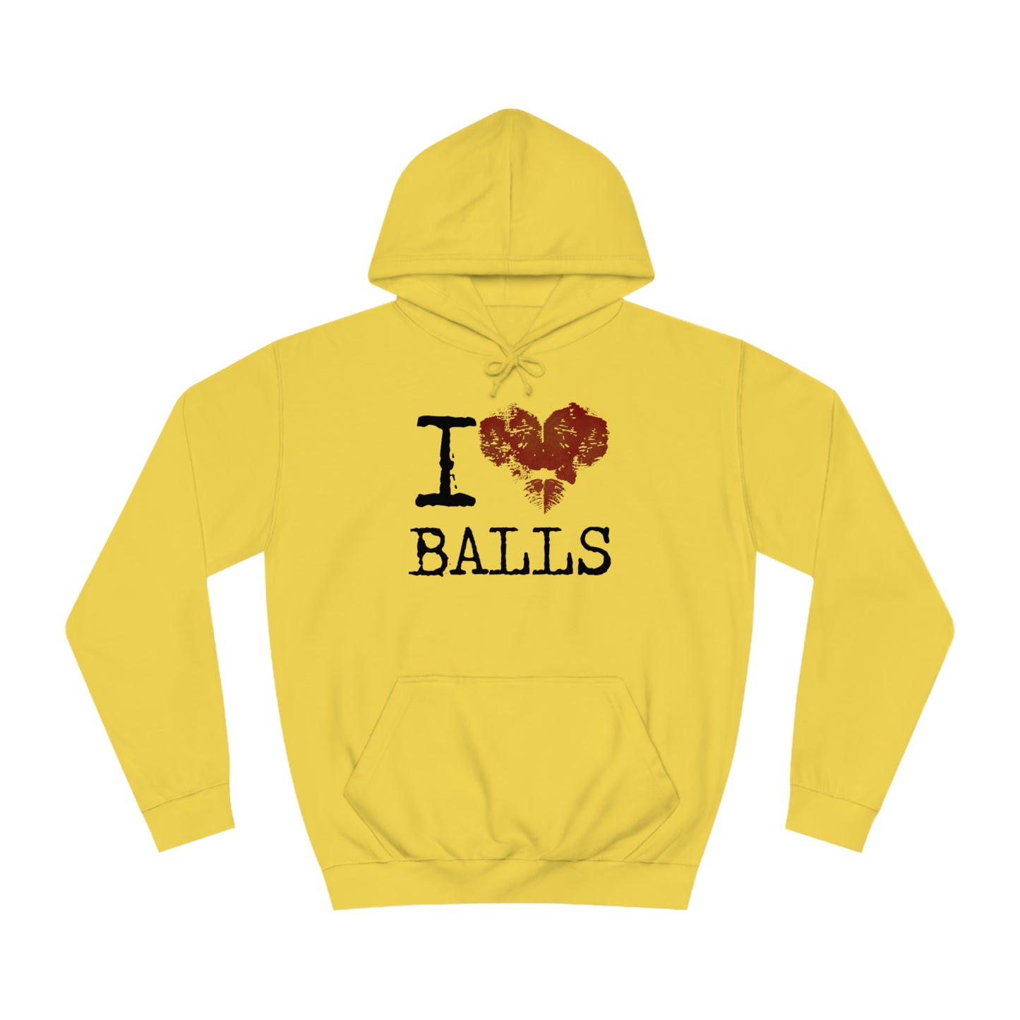 I Love Balls Unisex Pullover Hoodie