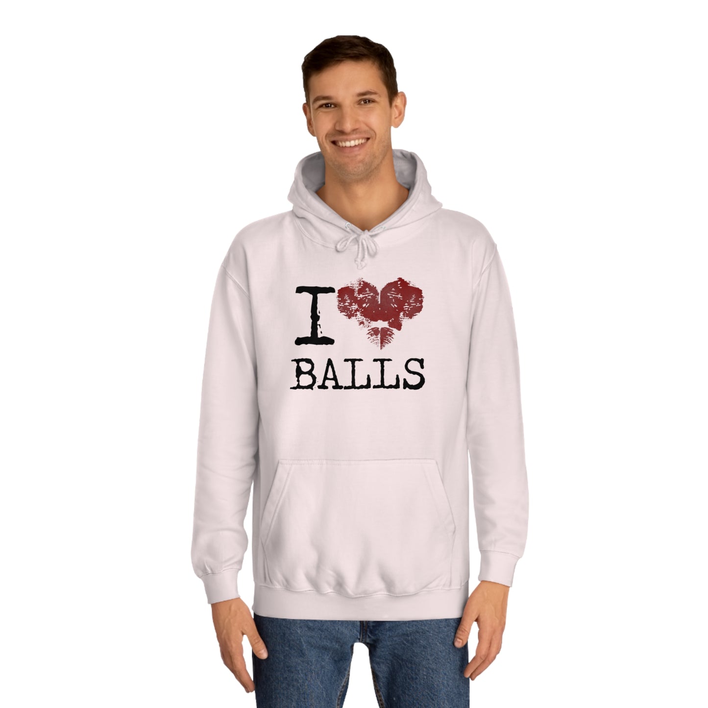 I Love Balls Unisex Pullover Hoodie