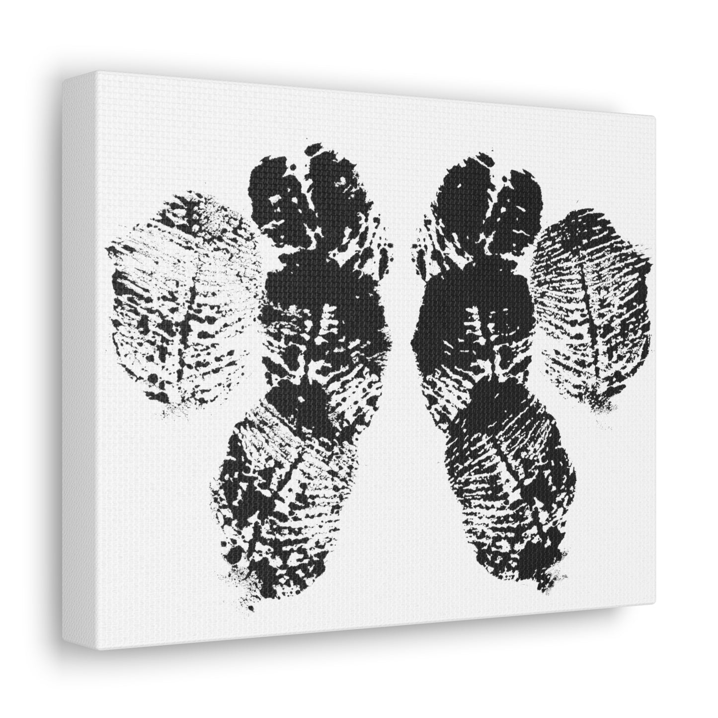 No. 003 Rorschach Inkblot Canvas Wrap Wall Art Desk Print