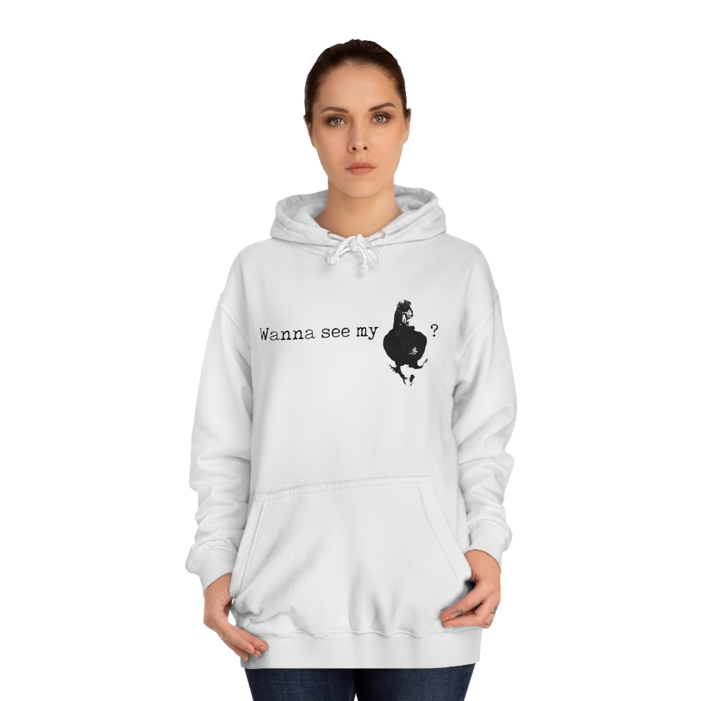 Wanna See My Unisex Pullover Hoodie