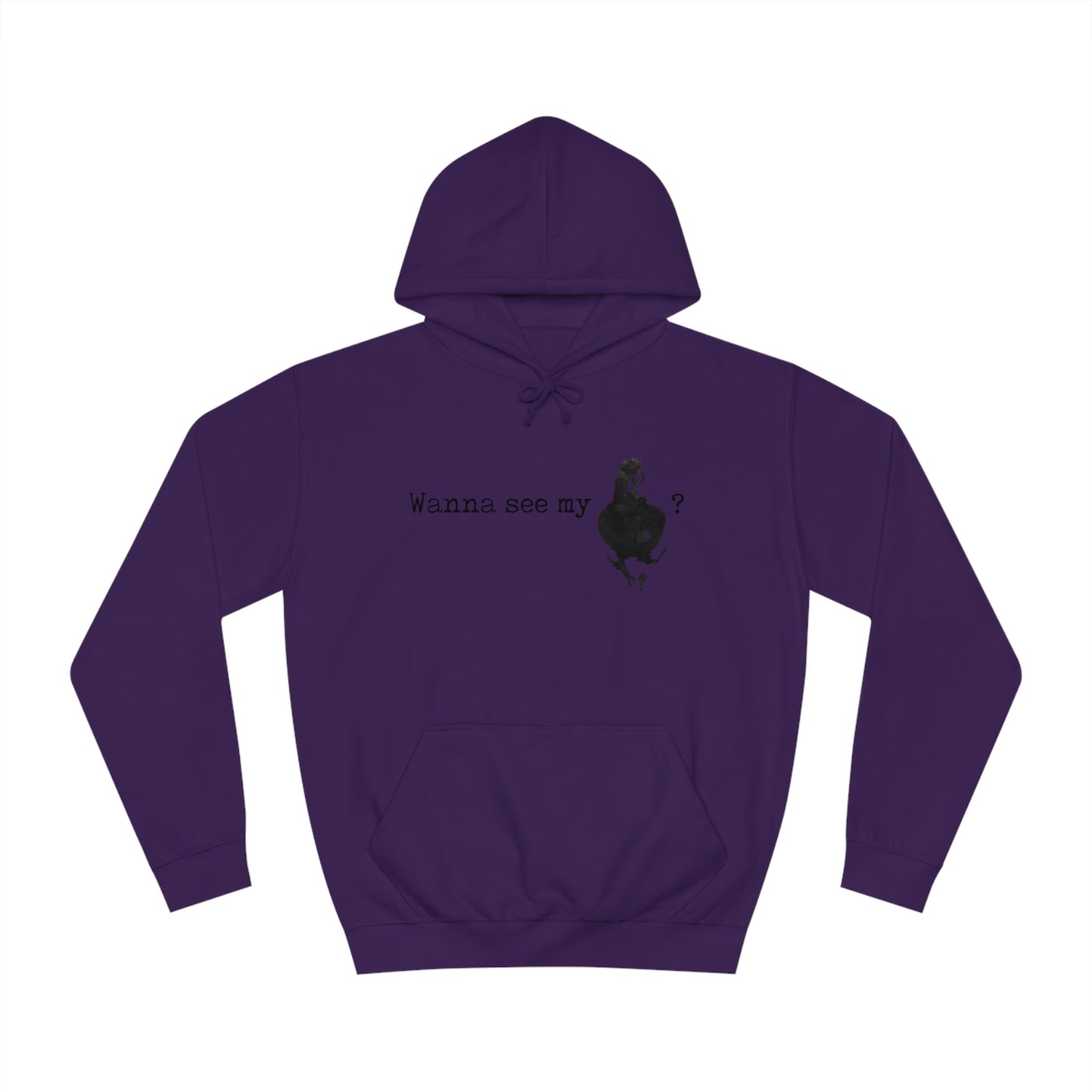 Wanna See My Unisex Pullover Hoodie