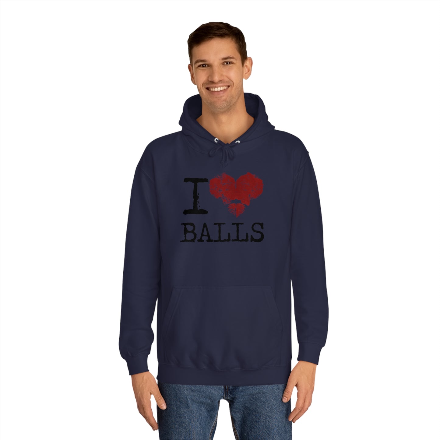 I Love Balls Unisex Pullover Hoodie