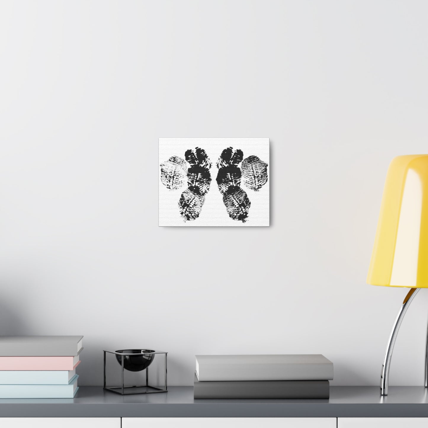 No. 003 Rorschach Inkblot Canvas Wrap Wall Art Desk Print