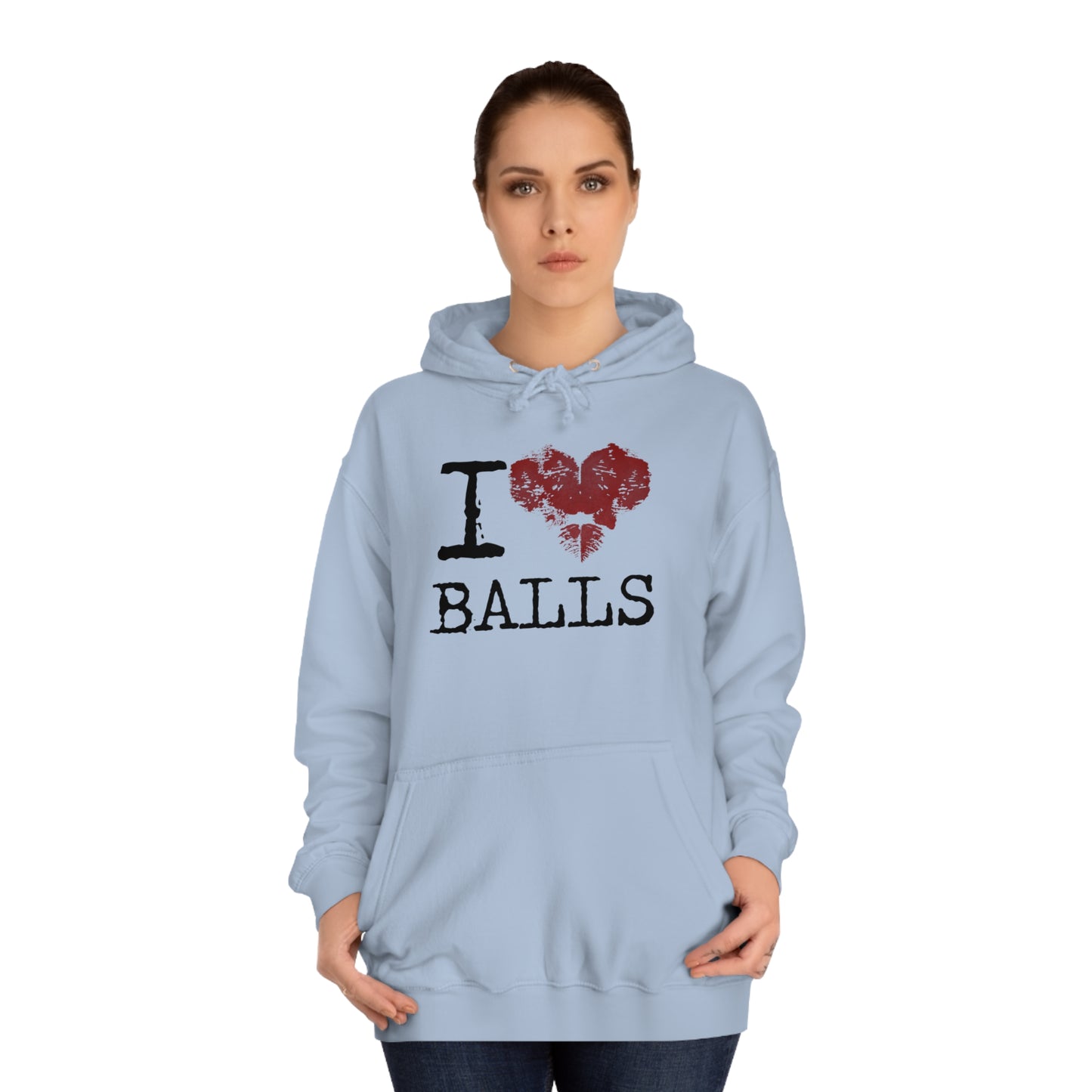 I Love Balls Unisex Pullover Hoodie