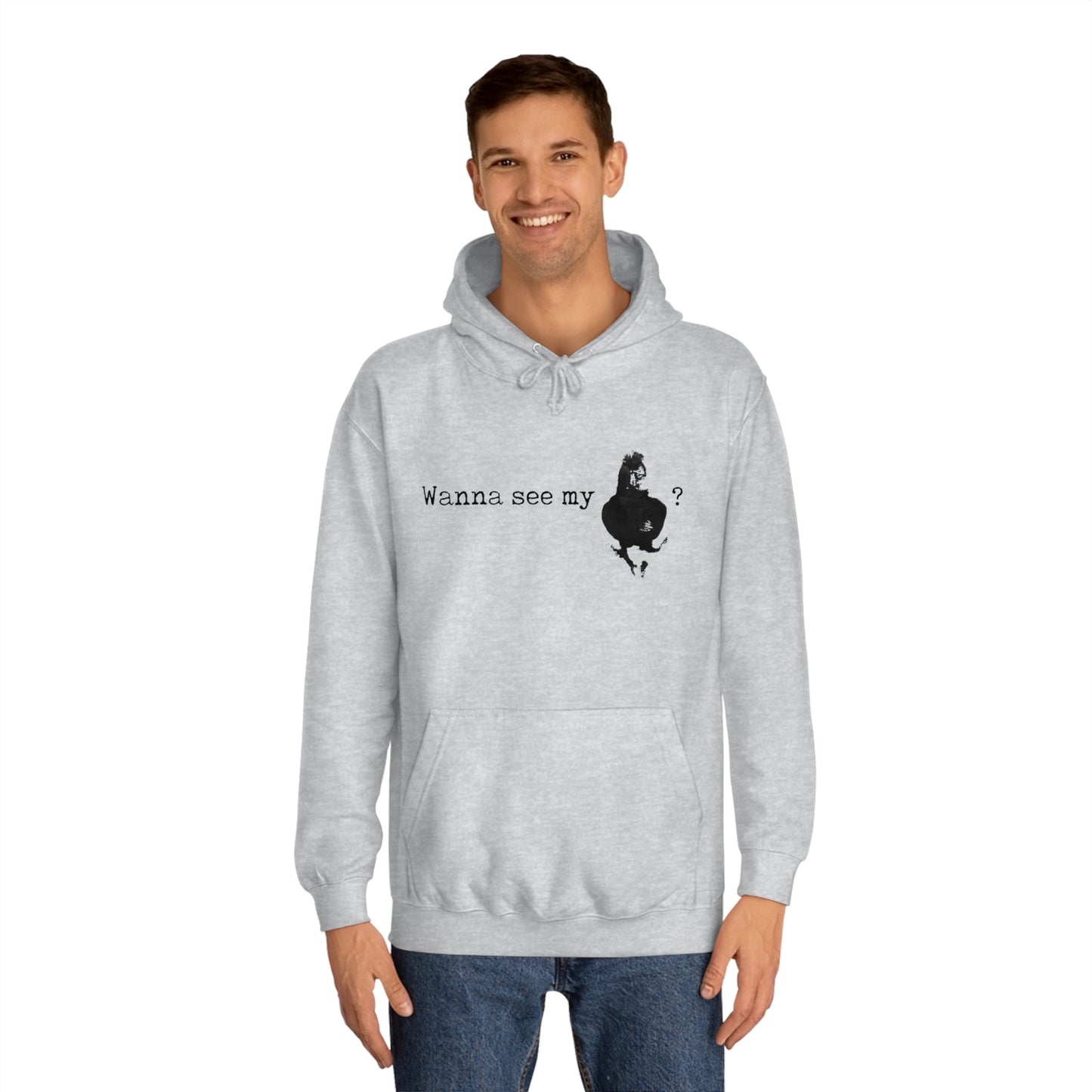 Wanna See My Unisex Pullover Hoodie