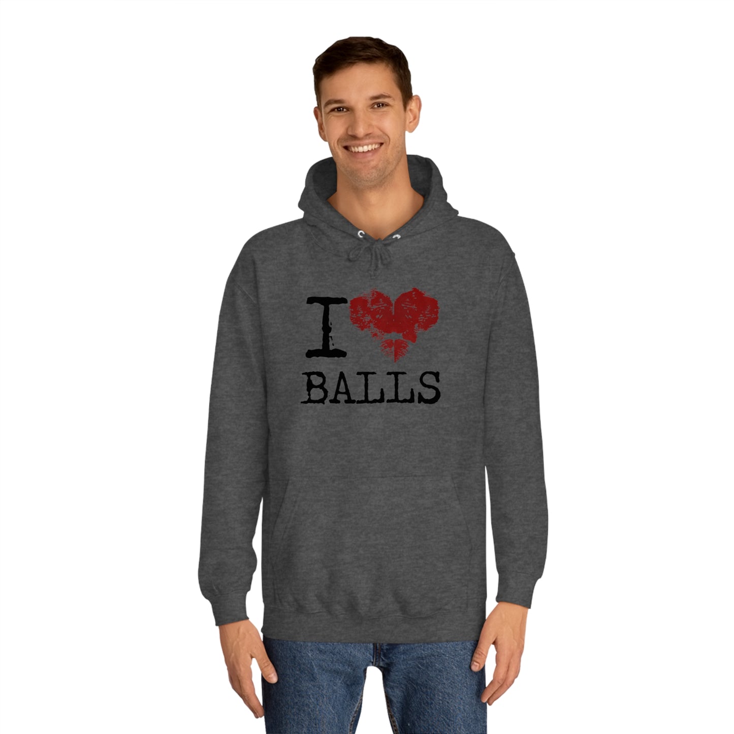 I Love Balls Unisex Pullover Hoodie