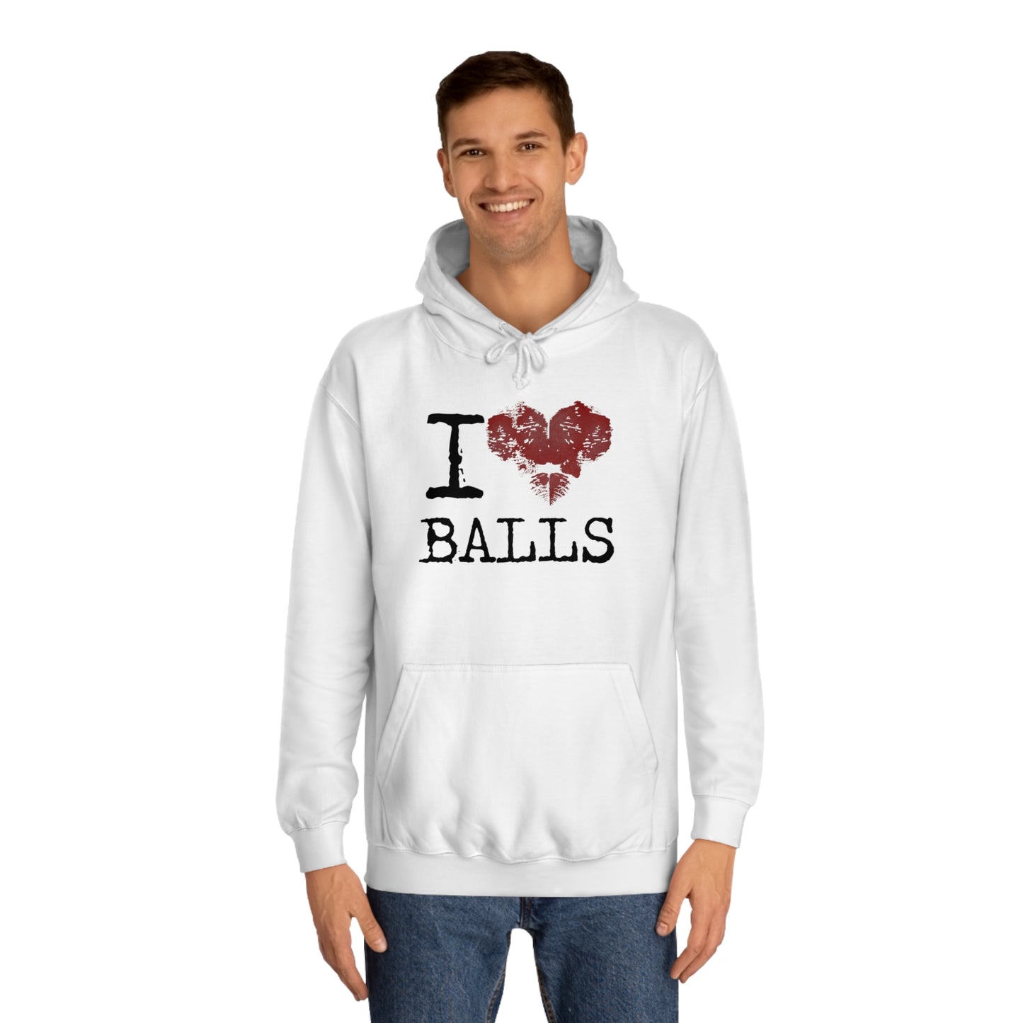 I Love Balls Unisex Pullover Hoodie