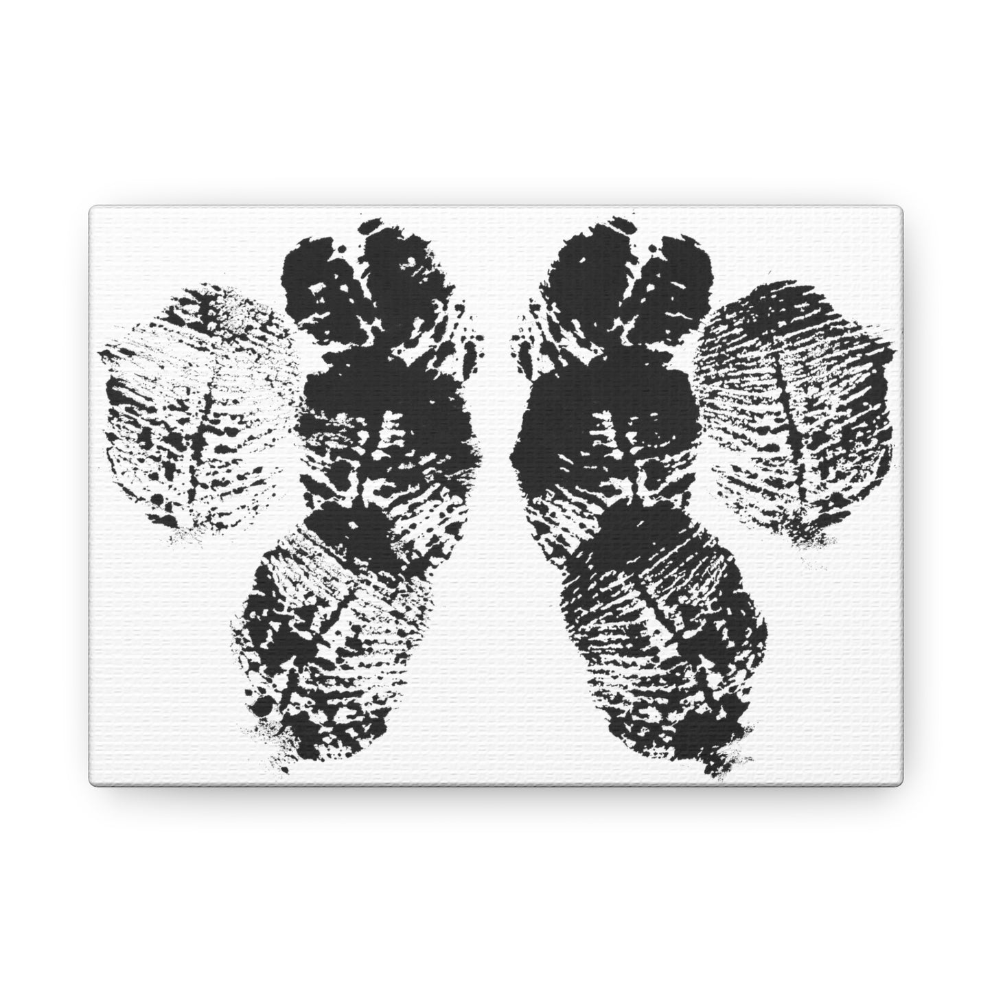 No. 003 Rorschach Inkblot Canvas Wrap Wall Art Desk Print