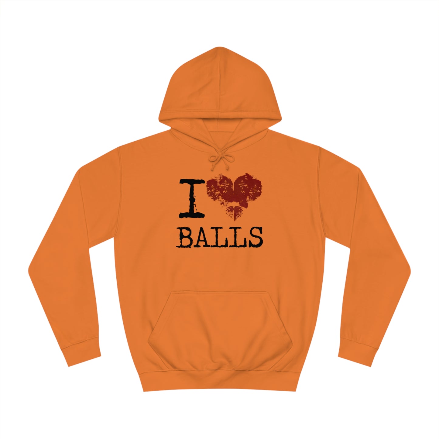 I Love Balls Unisex Pullover Hoodie