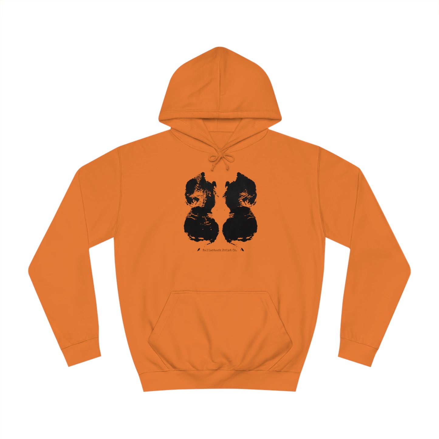 Cat Go Splat Rorschach Unisex Hoodie