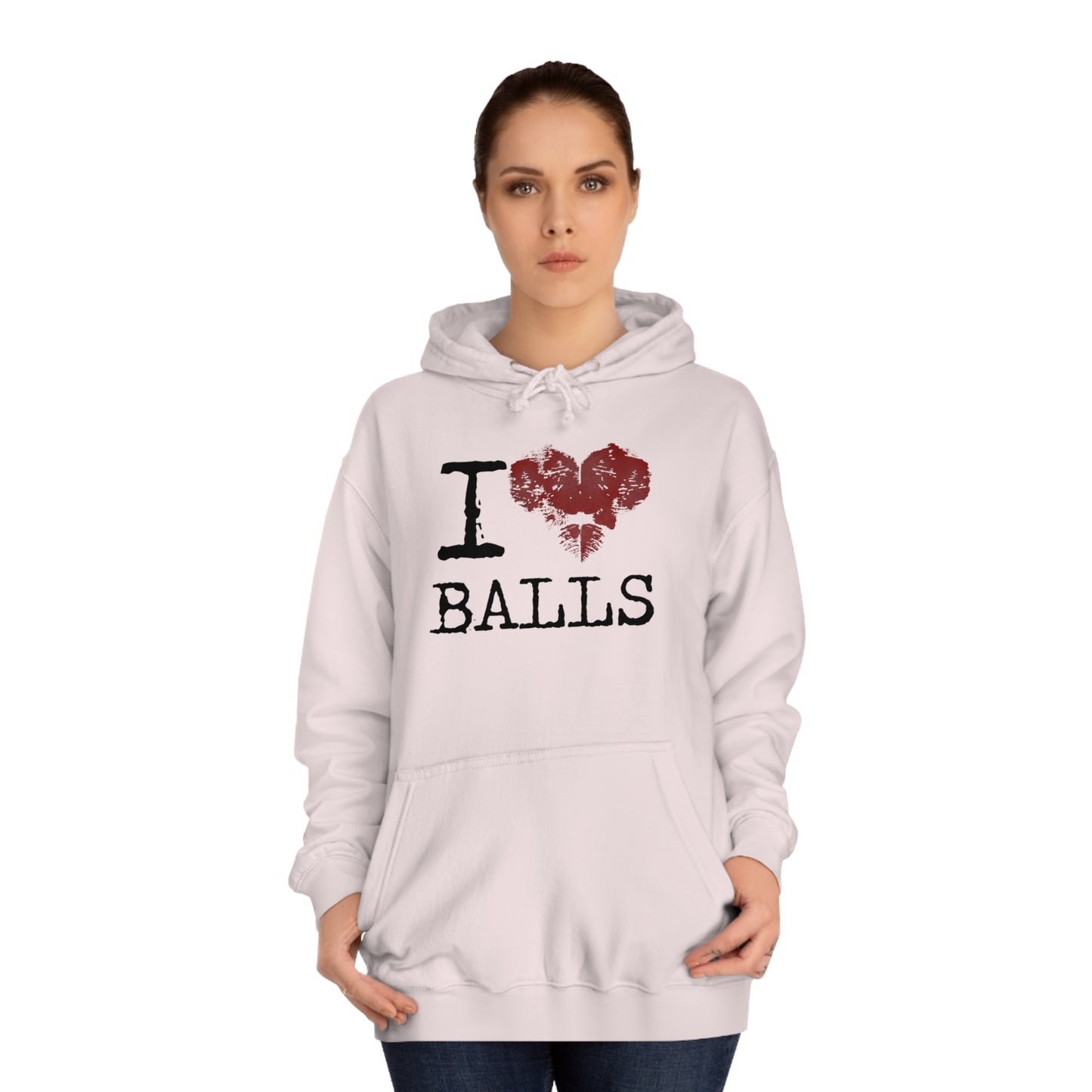 I Love Balls Unisex Pullover Hoodie