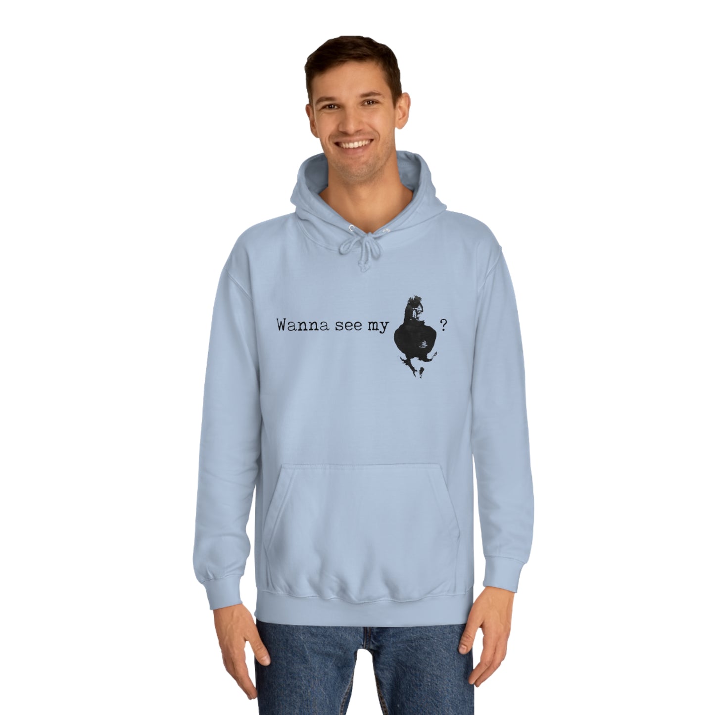 Wanna See My Unisex Pullover Hoodie