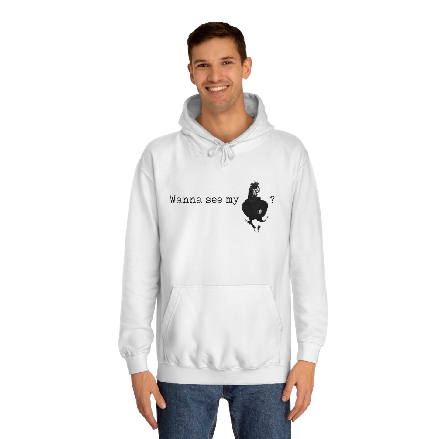 Wanna See My Unisex Pullover Hoodie