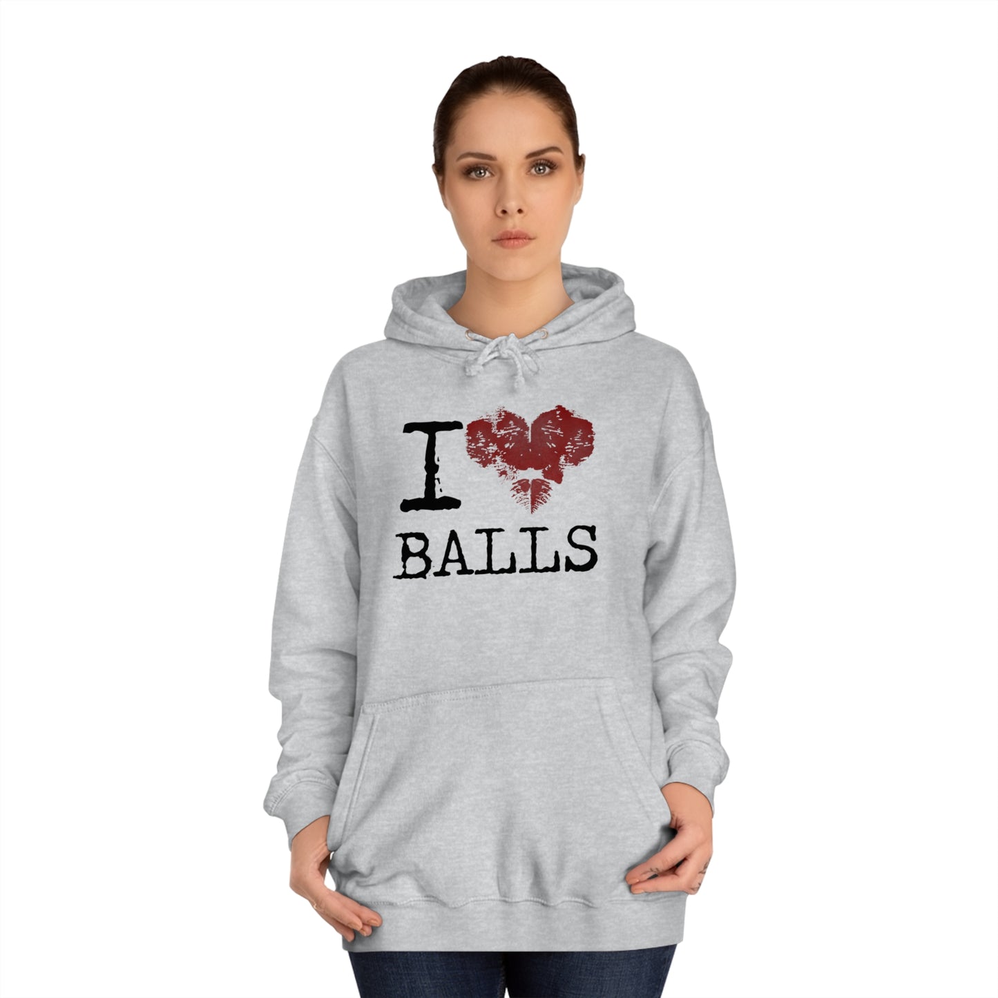 I Love Balls Unisex Pullover Hoodie