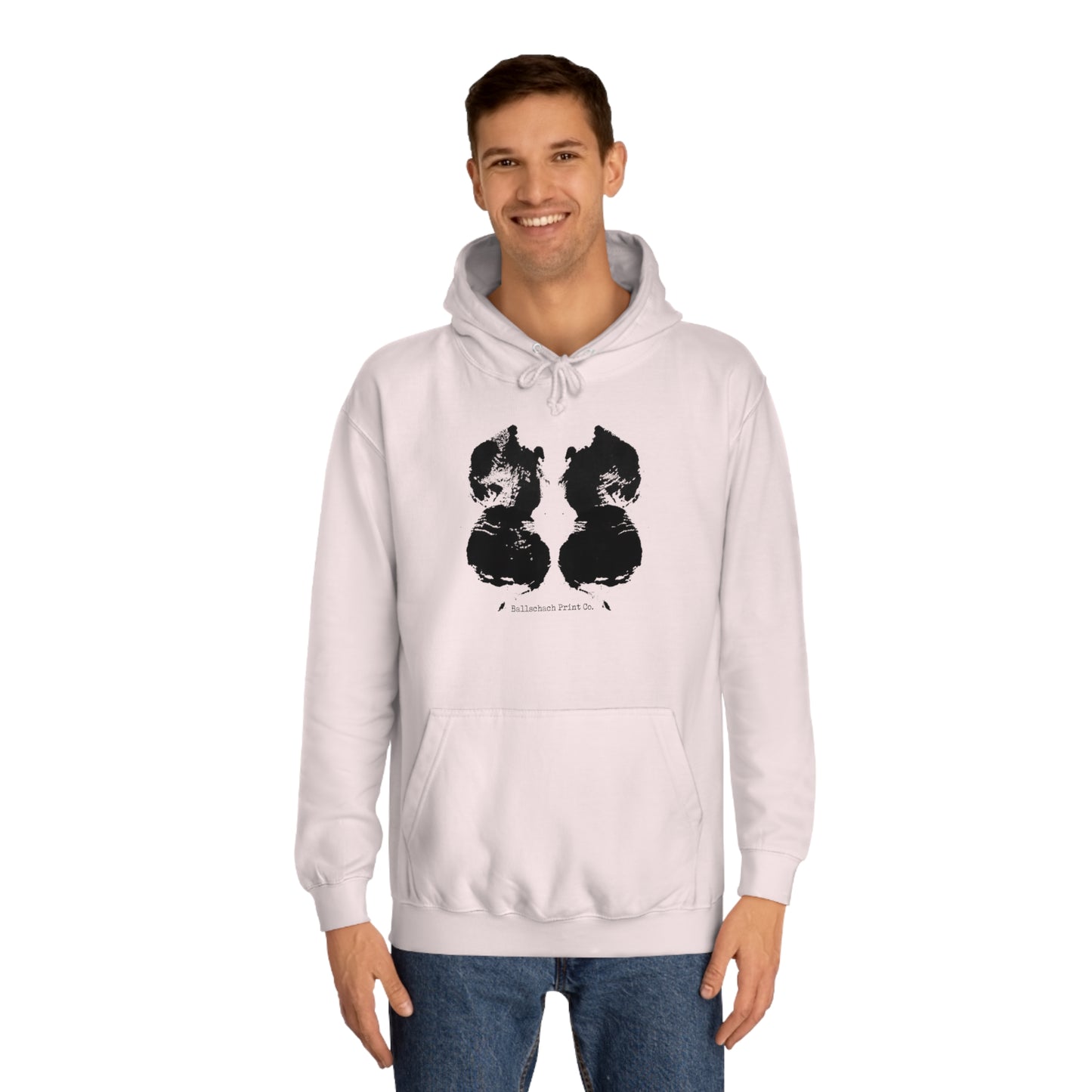 Cat Go Splat Rorschach Unisex Hoodie