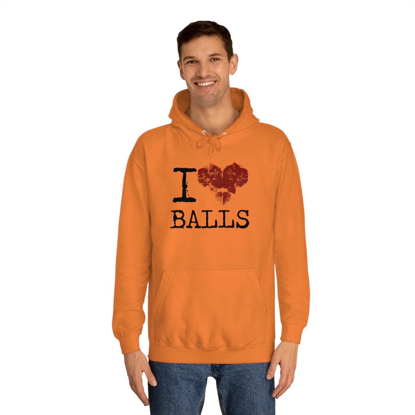 I Love Balls Unisex Pullover Hoodie