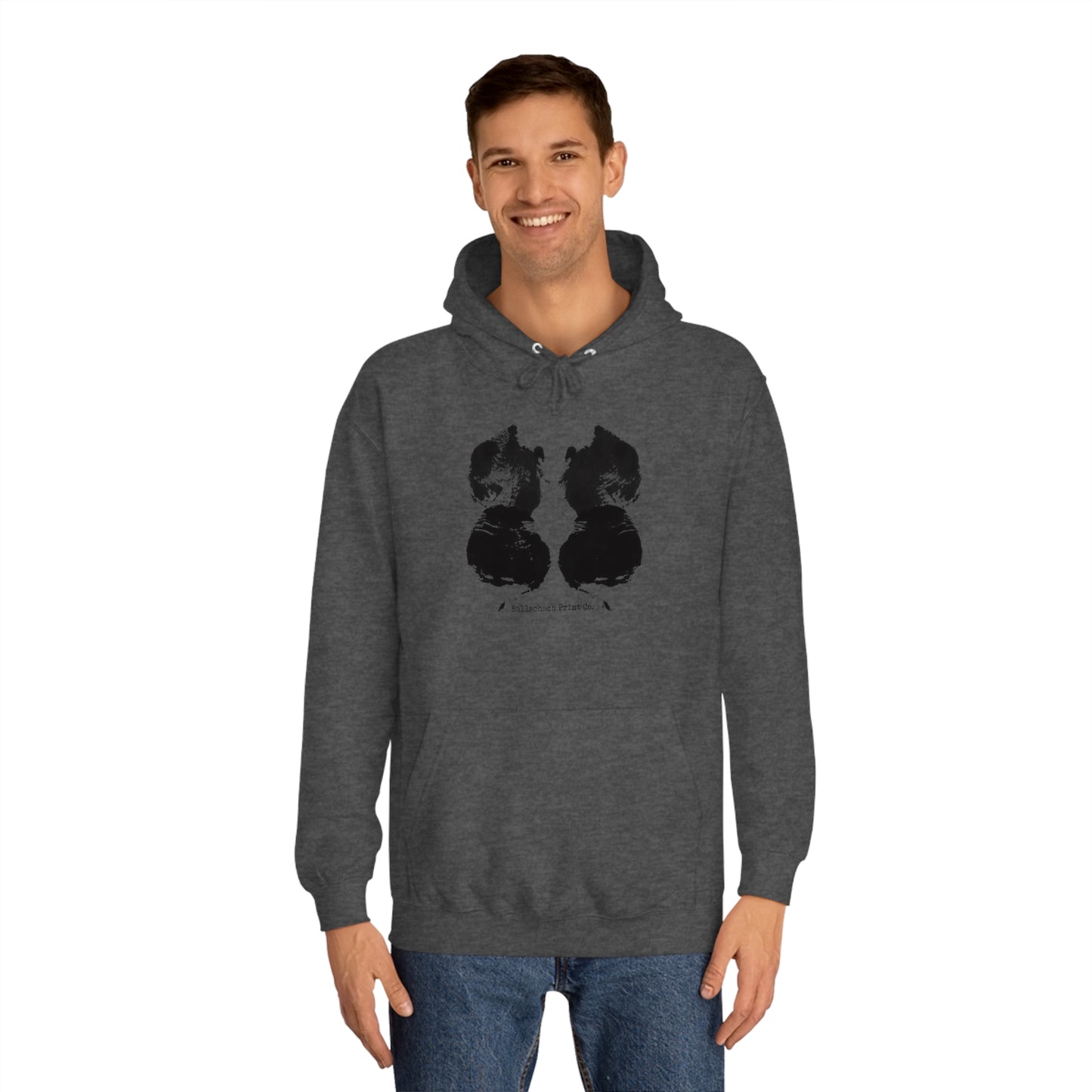 Cat Go Splat Rorschach Unisex Hoodie