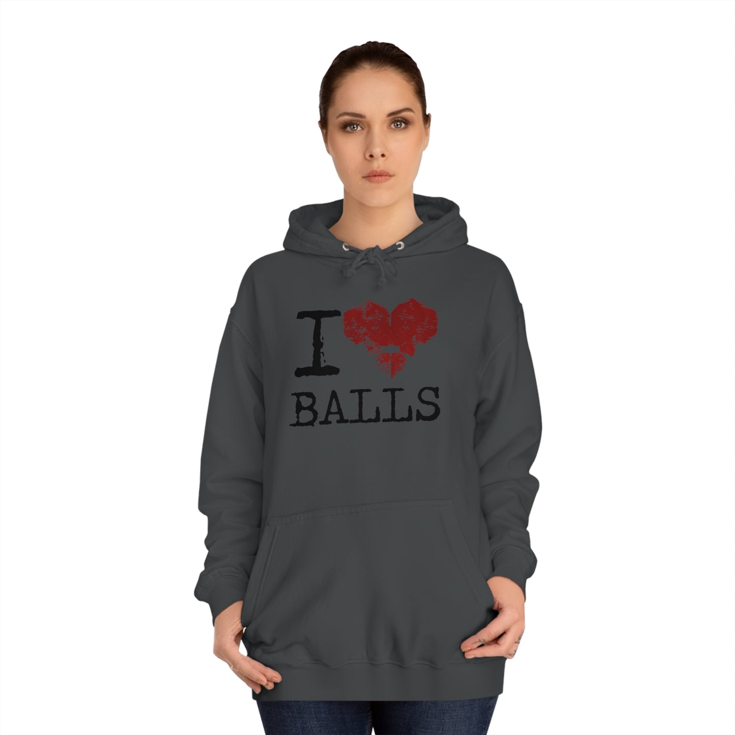 I Love Balls Unisex Pullover Hoodie