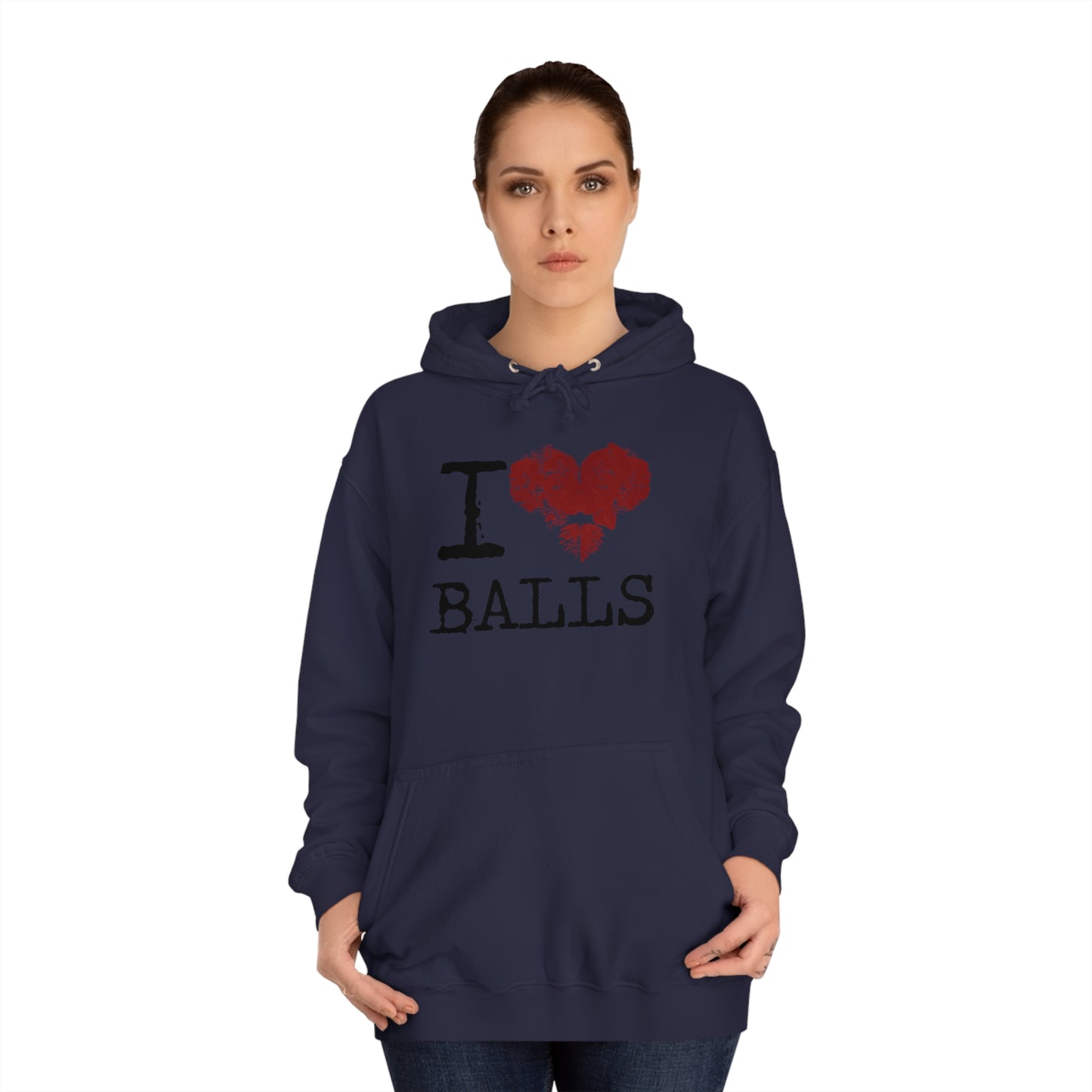 I Love Balls Unisex Pullover Hoodie