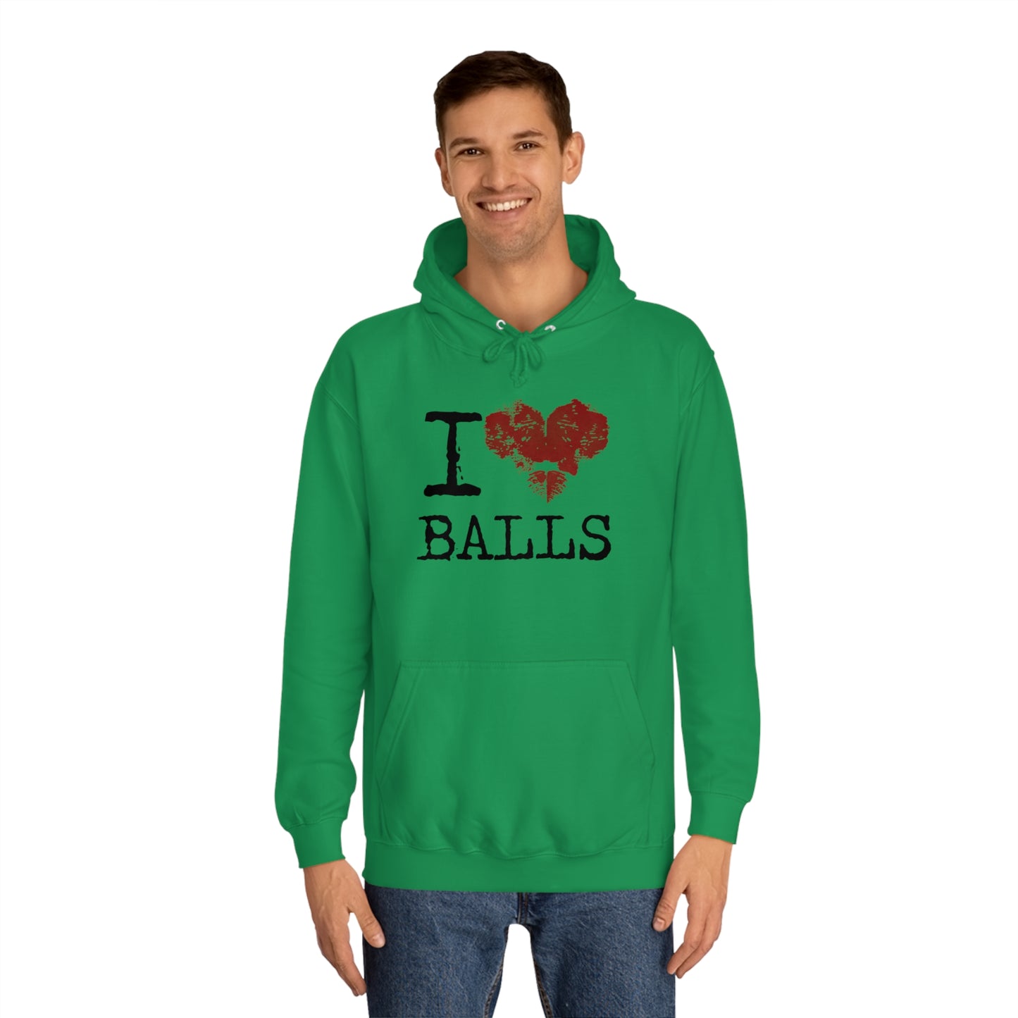 I Love Balls Unisex Pullover Hoodie