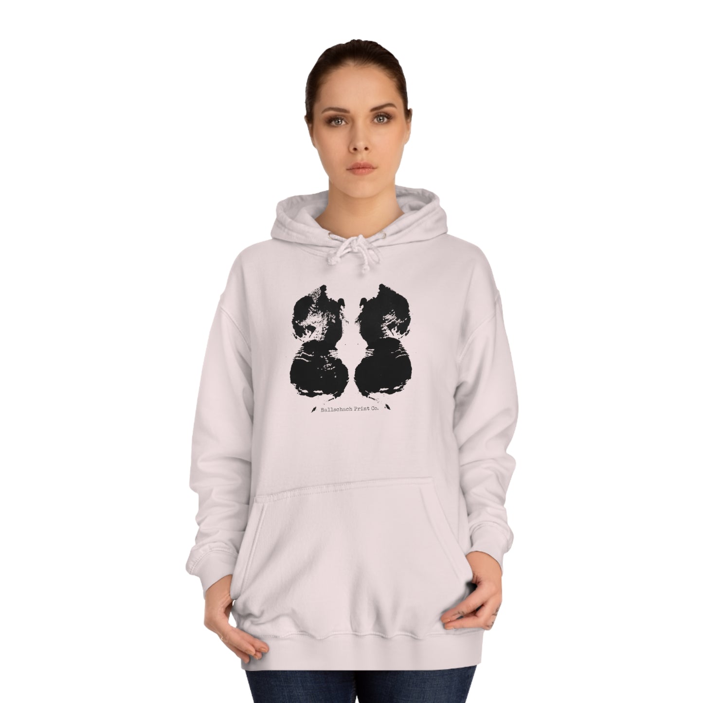 Cat Go Splat Rorschach Unisex Hoodie