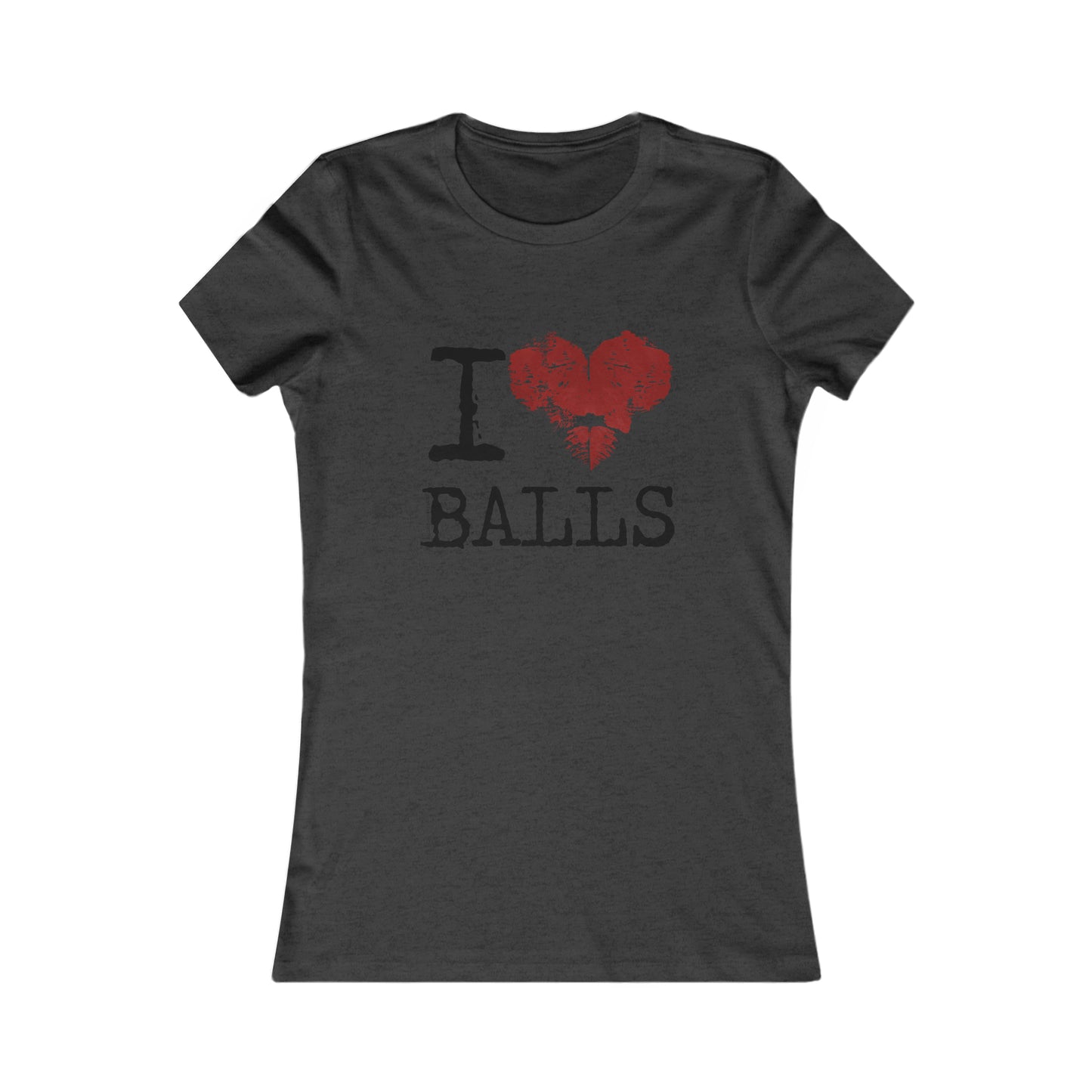 I Love Balls Slim Fit T-Shirt