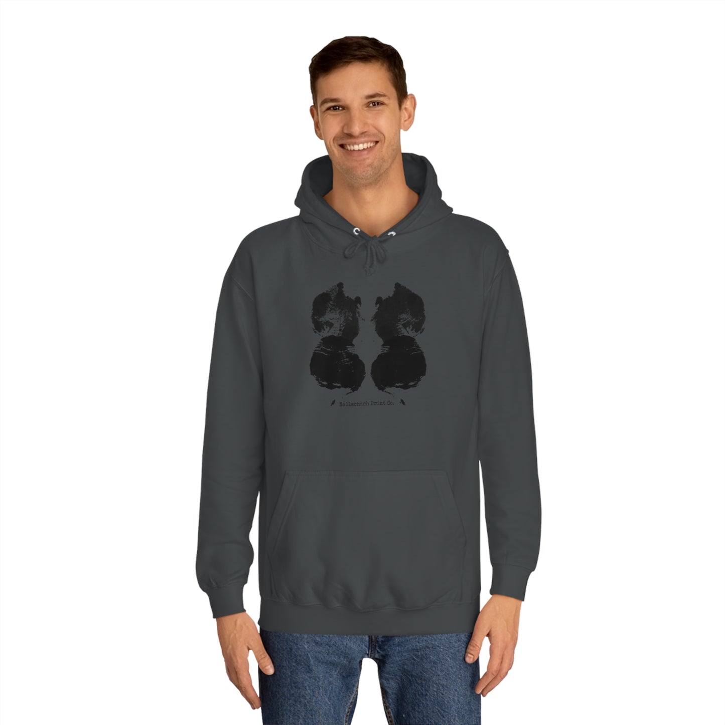 Cat Go Splat Rorschach Unisex Hoodie