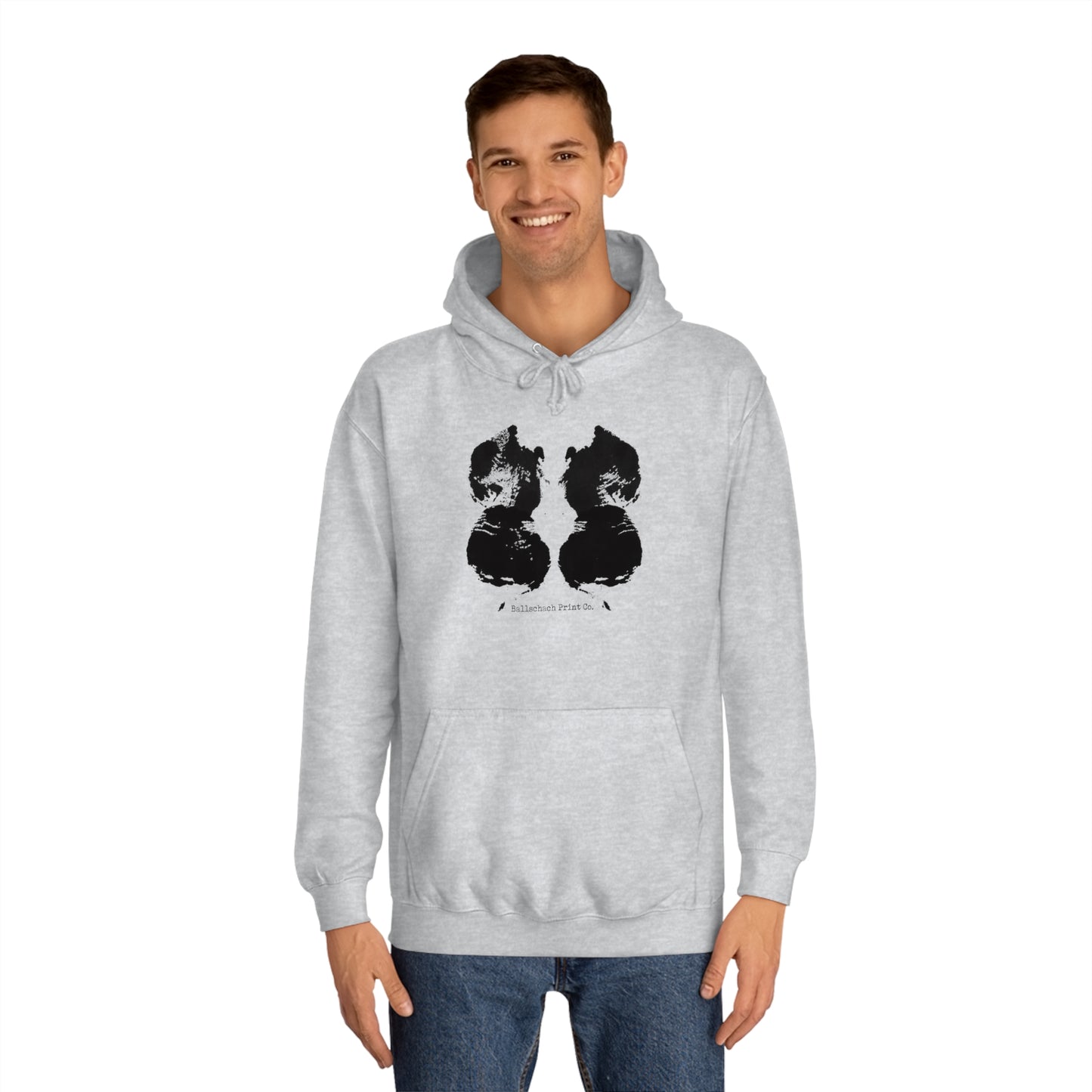 Cat Go Splat Rorschach Unisex Hoodie