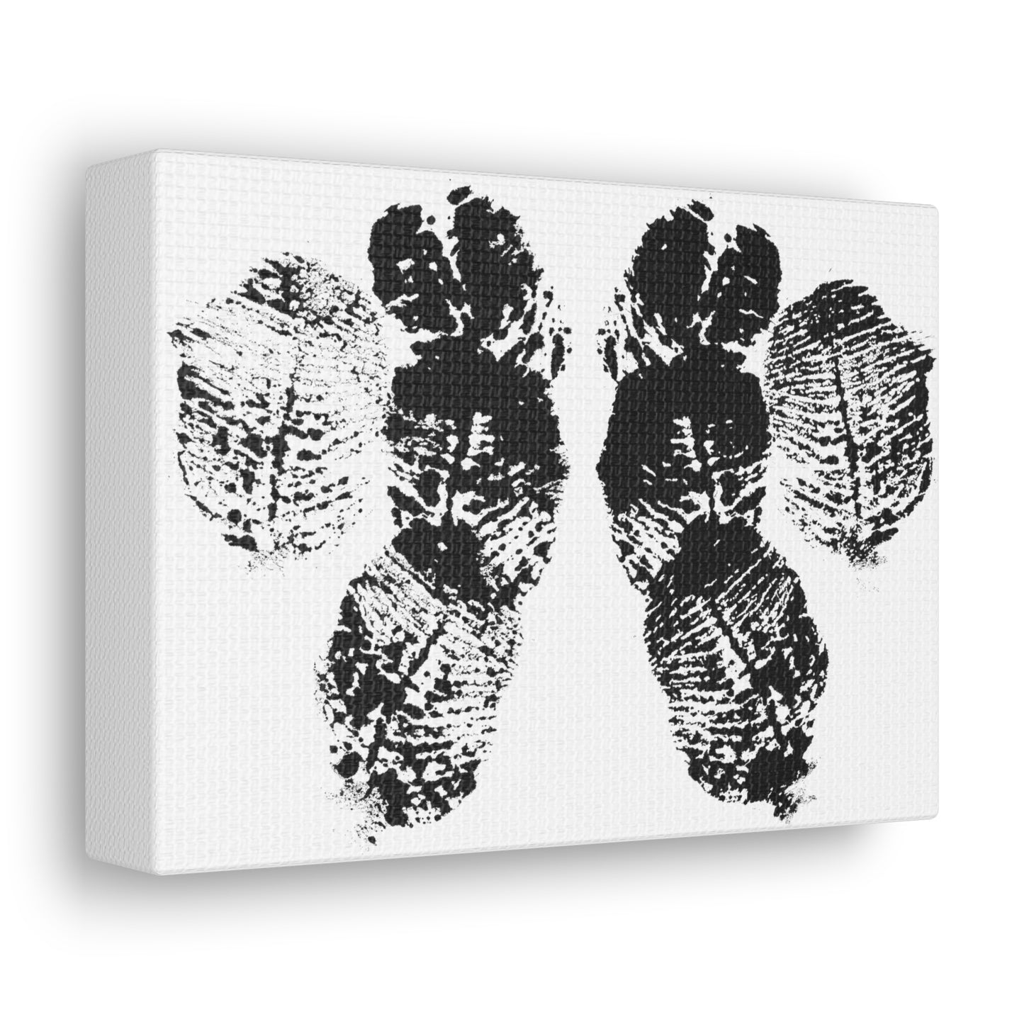 No. 003 Rorschach Inkblot Canvas Wrap Wall Art Desk Print