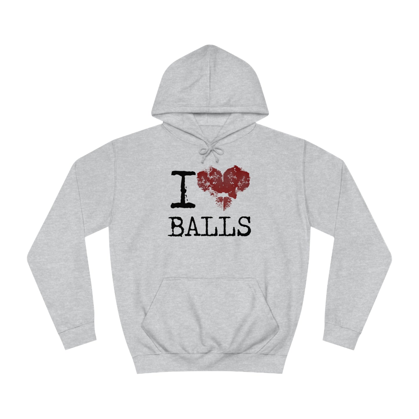 I Love Balls Unisex Pullover Hoodie