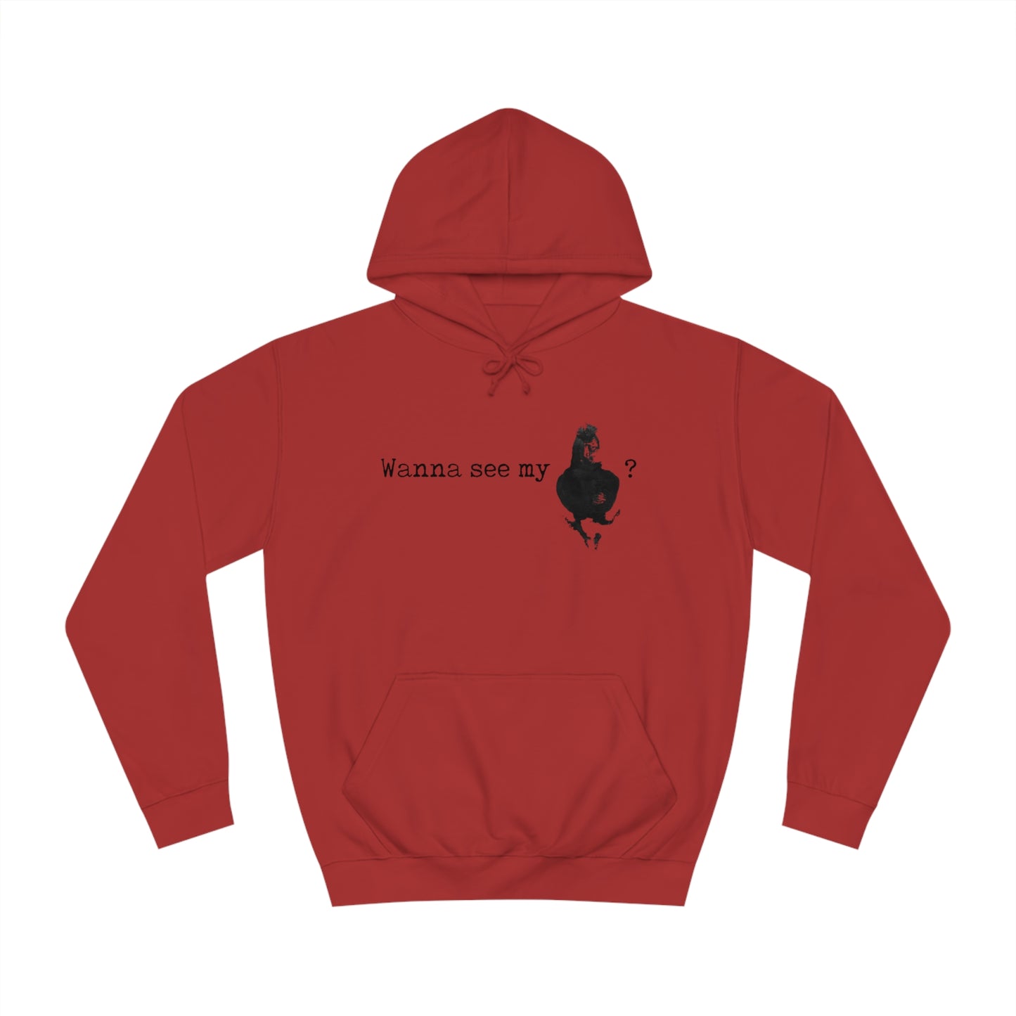 Wanna See My Unisex Pullover Hoodie