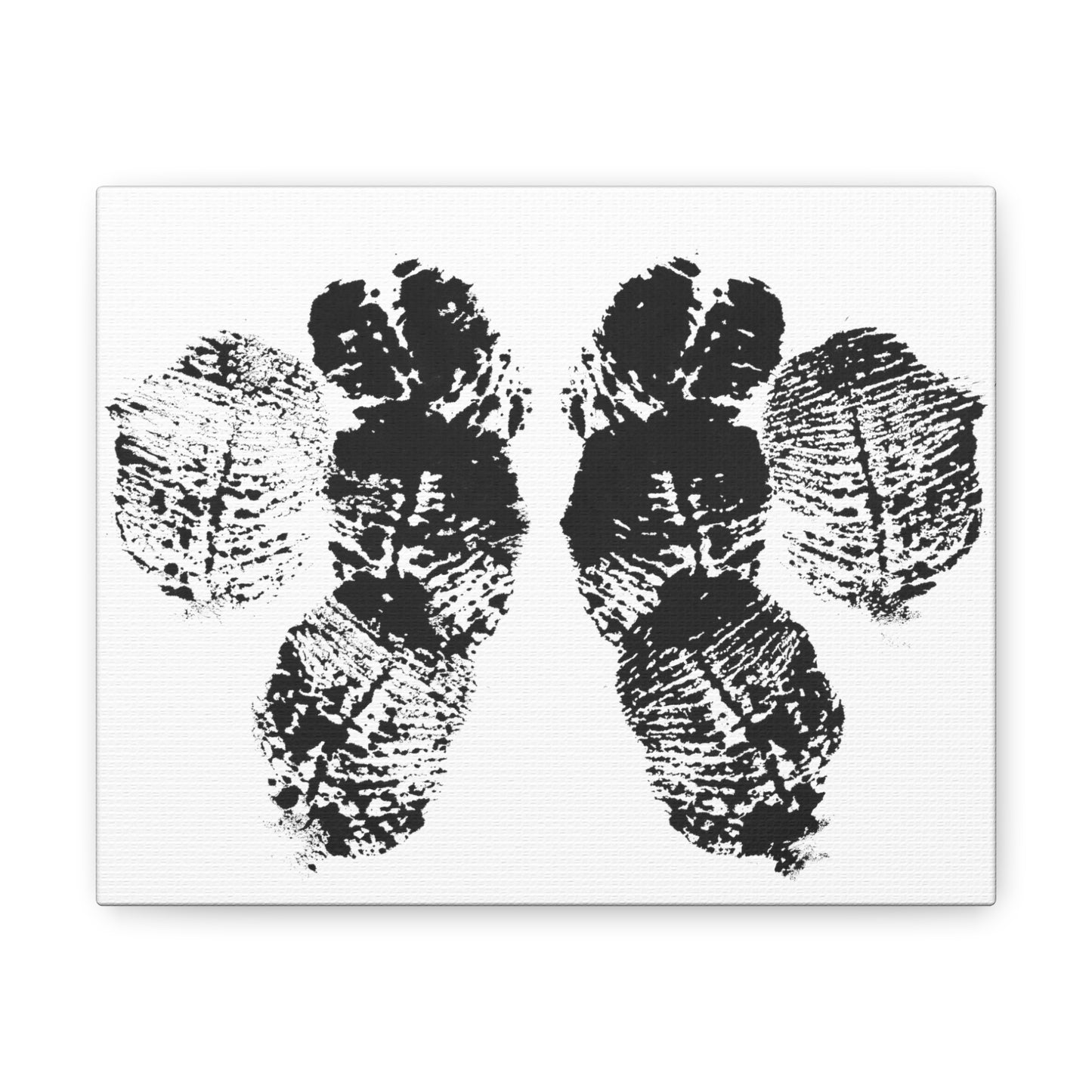 No. 003 Rorschach Inkblot Canvas Wrap Wall Art Desk Print