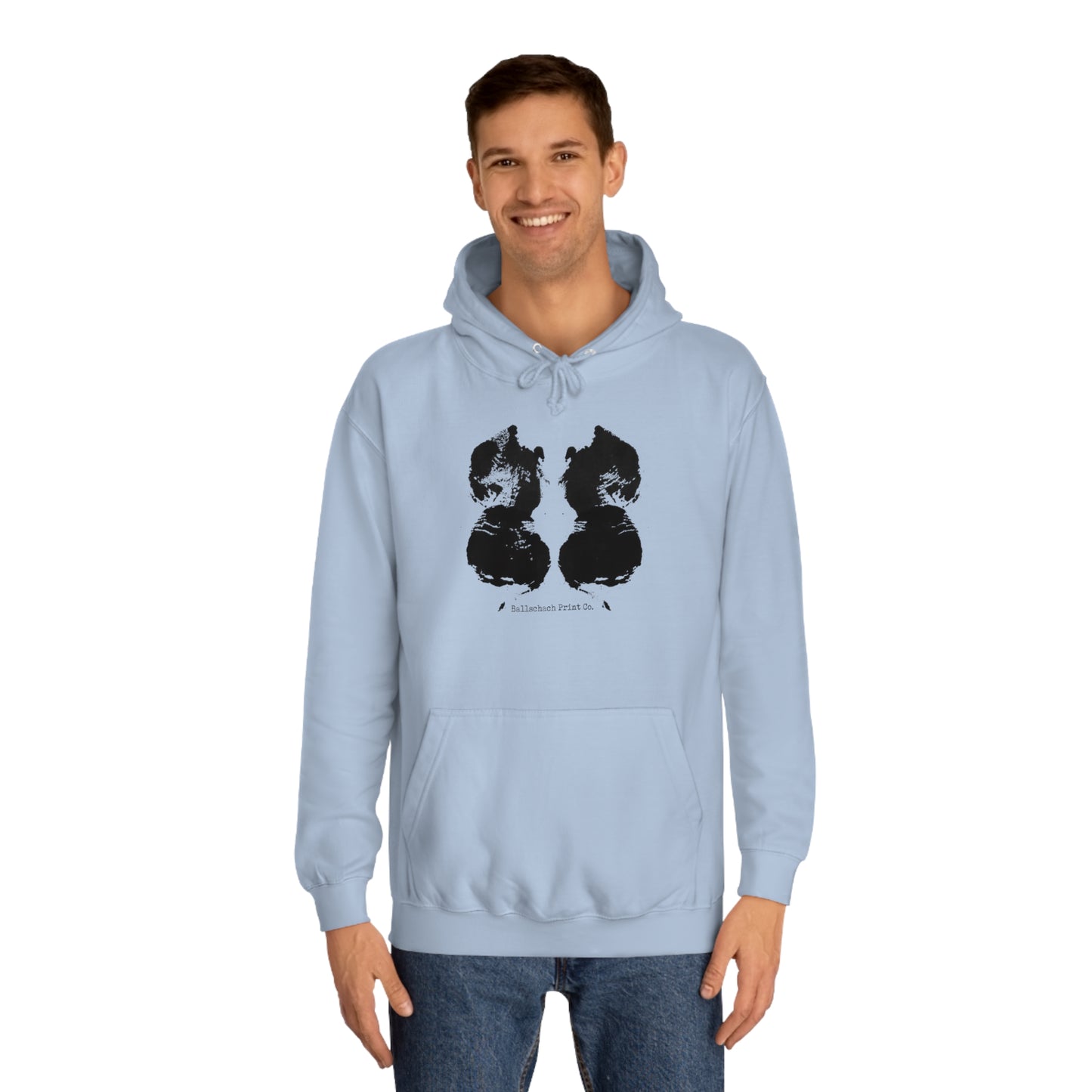 Cat Go Splat Rorschach Unisex Hoodie