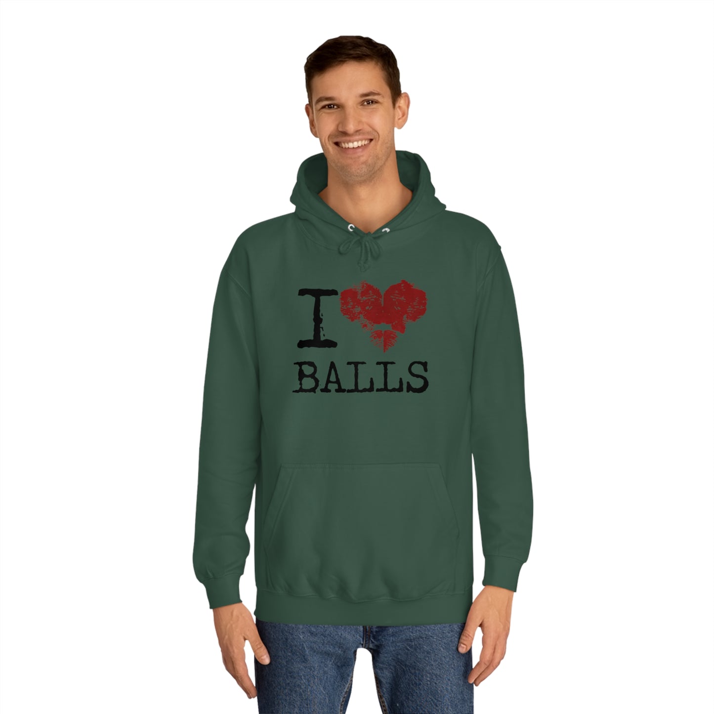 I Love Balls Unisex Pullover Hoodie