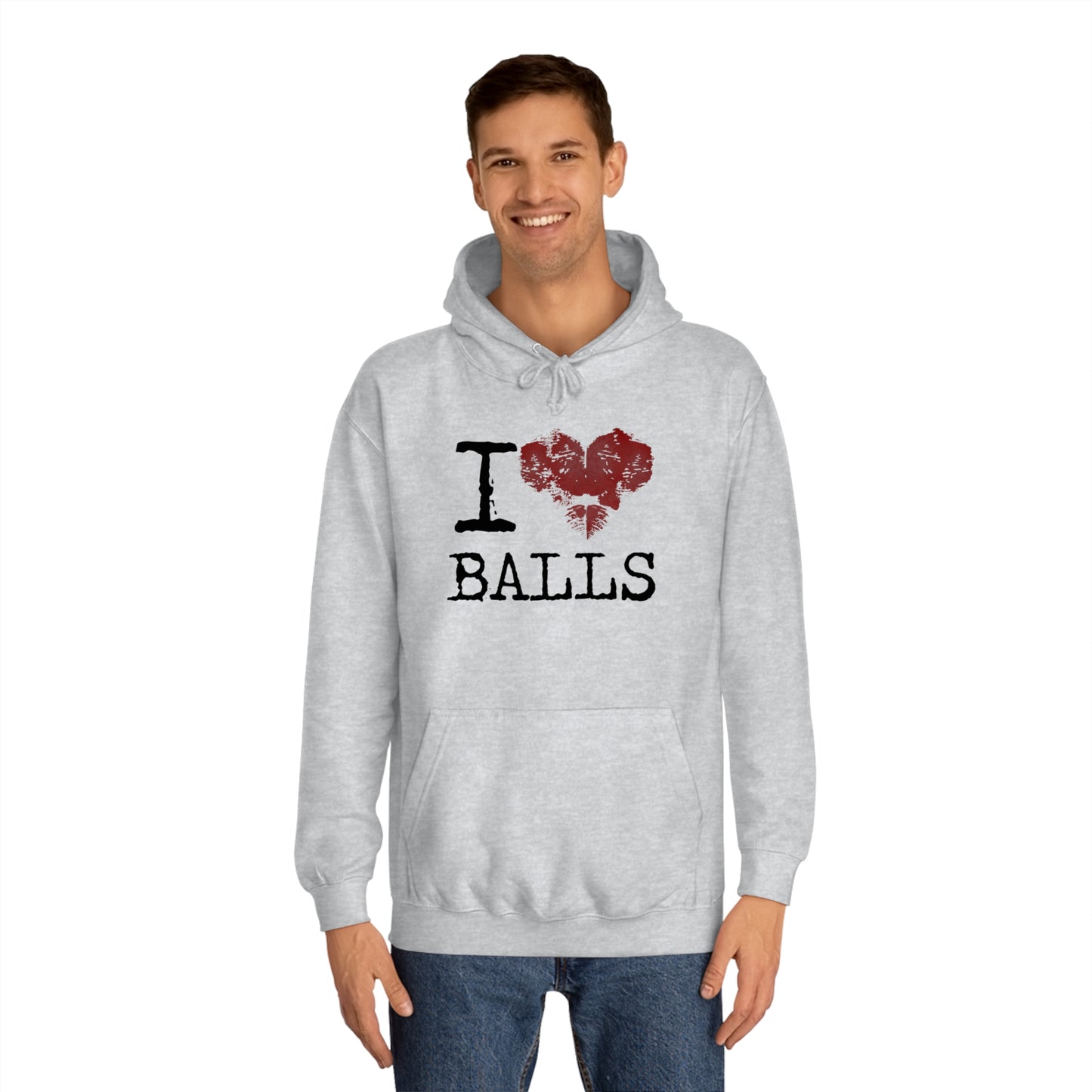 I Love Balls Unisex Pullover Hoodie